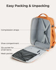 「Faro」29L キャリーオントラベルバックパック セット