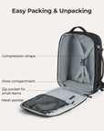 「Faro」29L キャリーオントラベルバックパック セット