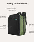「Paz」43L キャリーオントラベル ダッフルバックパック