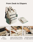 「Paz」 25L ダイパーバックパック