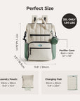 「Paz」 25L ダイパーバックパック