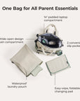 「Paz」 25L ダイパーバックパック