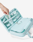 「Zora」 スペースセーバー ハンギング クリア トイレタリーバッグ